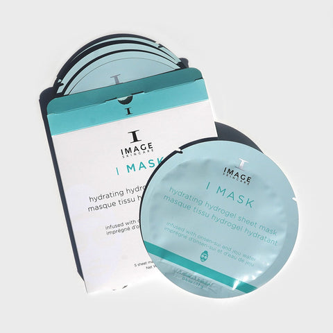 IMAGE Skincare I MASK Drėkinamoji lakštinė hidrogelio kaukė 5 vnt.