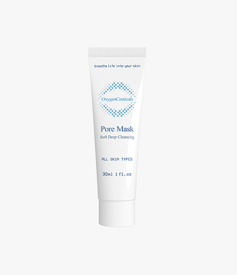 Oxygen Ceuticals Veido porų valomoji kaukė-prausiklis / Pore Mask Cleanser Pakuotėje 200 ml