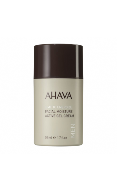 AHAVA TIME TO ENERGIZE MEN DRĖKINAMASIS GELINIS KREMAS, 50 ml