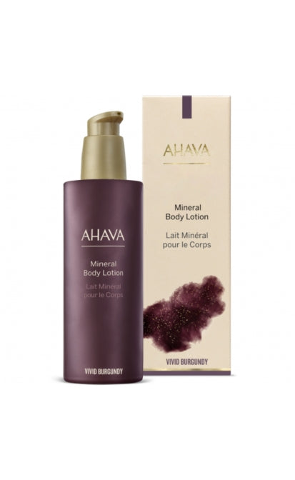 AHAVA MINERAL VIVID BURGUNDY KŪNO LOSJONAS, 250 ml