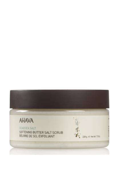 AHAVA DEADSEA SLT MINKŠTINAMASIS SVIESTINIS DRUSKOS ŠVEITIKLIS, 220 g