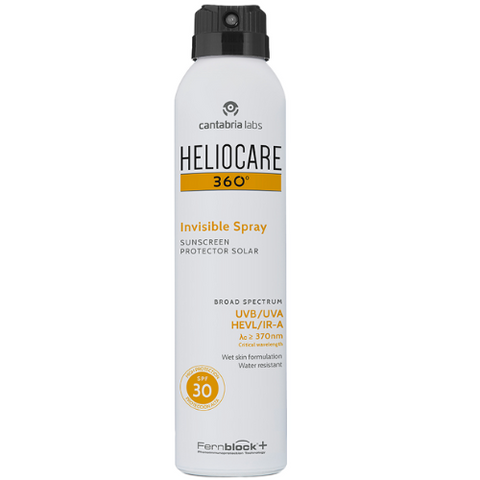 HELIOCARE 360 INVISIBLE APSAUGINIS PURŠKIKLIS KŪNUI NUO SAULĖS SPF50+, 200 ml