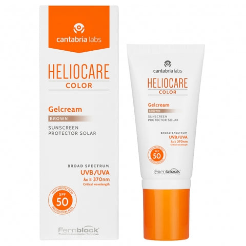 HELIOCARE COLOR GELINIS VEIDO KREMAS SPF50 (RUDA), 50ml