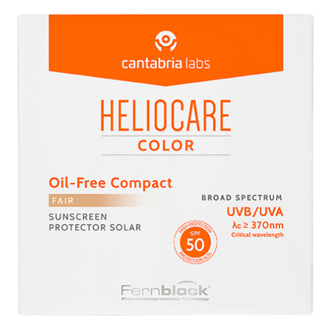 HELIOCARE COLOR BE ALIEJŲ APSAUGINĖ KOMPAKTINĖ PUDRA SPF50, 10 G (Fair)