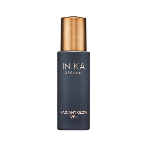 INIKA ORGANIC RADIANT GLOW VEIL ŠVYTĖJIMO SUTEIKIANTI PRIEMONĖ, 30 ml