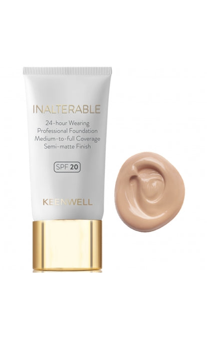 KEENWELL INALTERABLE SKYSTAS MAKIAŽO PAGRINDAS SU SPF20, 30 ml (Nr. 2)