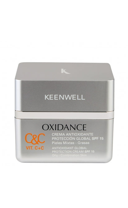 KEENWELL OXIDANCE DIENINIS VEIDO KREMAS SU VITAMINU C SPF15, 50 ml